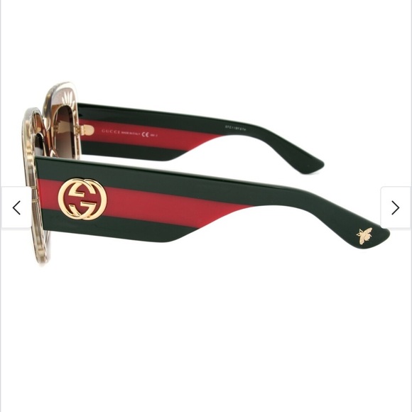 Gucci Oversized Square Frame Sunglasses EUC - Picture 5 of 7